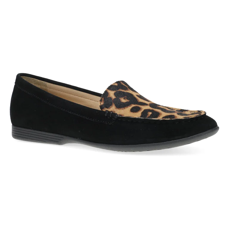Dansko Women's Lorri Shoes - Black Leopard Suede in Size 36 Dansko Women's Lorri Shoes - Black Leopard Suede in Size 36