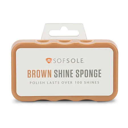 SofSole Brown Shine Sponge