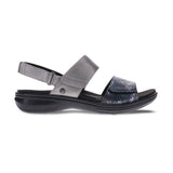 Como Adjustable Back-Strap Sandal in Slate Leather