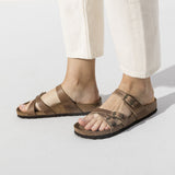 Franca Strappy Sandal in Tobacco Brown CLOSEOUTS