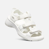 Astoria West Groovy Walking Sandal in White