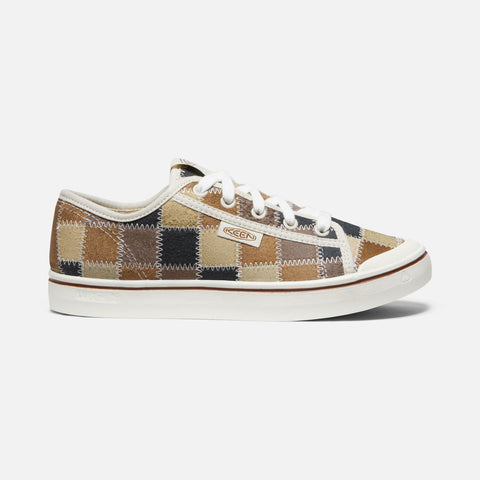 Elsa Harvest Leather Sneaker in Patchwork CLOSEOUTS