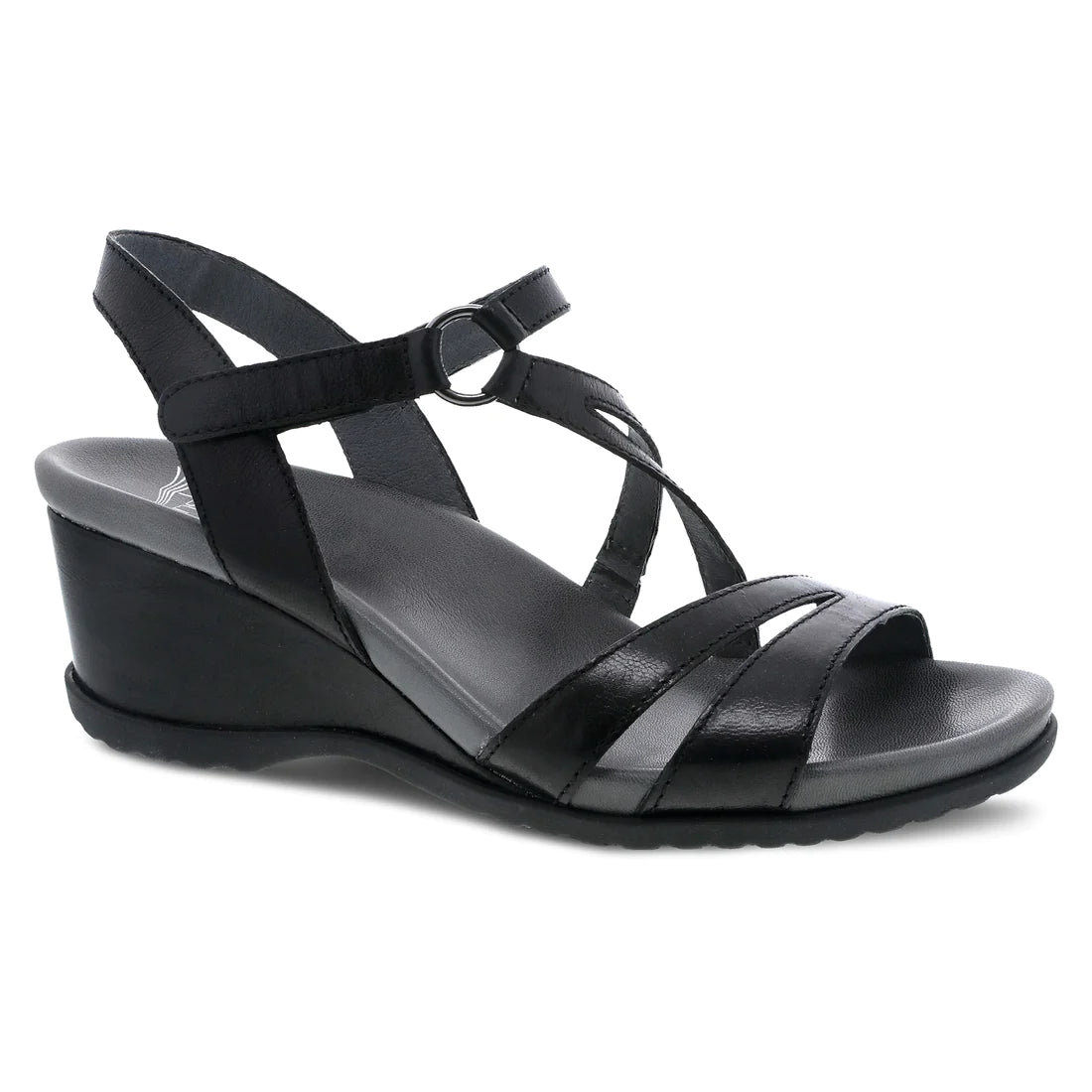 Addyson Strappy Dress Wedge in Black Tenni Moc's Shoe Store Addyson Strappy Dress Wedge in Black Tenni Moc's Shoe Store