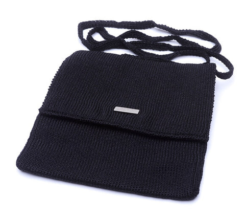 Arcopedico Knit Cross Body Bag in Black
