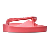Archies Arch Support Flip Flops in Coral