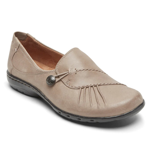 Paulette Slip on Loafer in Dove CLOSEOUTS