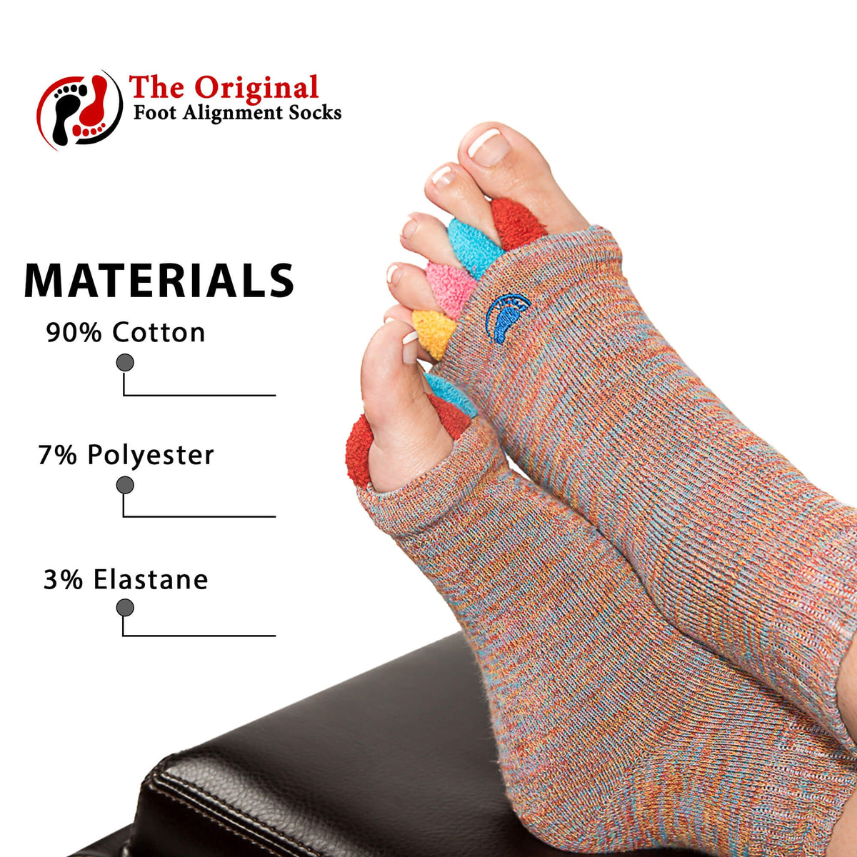 Happy Feet Alignment Sock in Multi Color – Tenni Moc's Shoe Store
