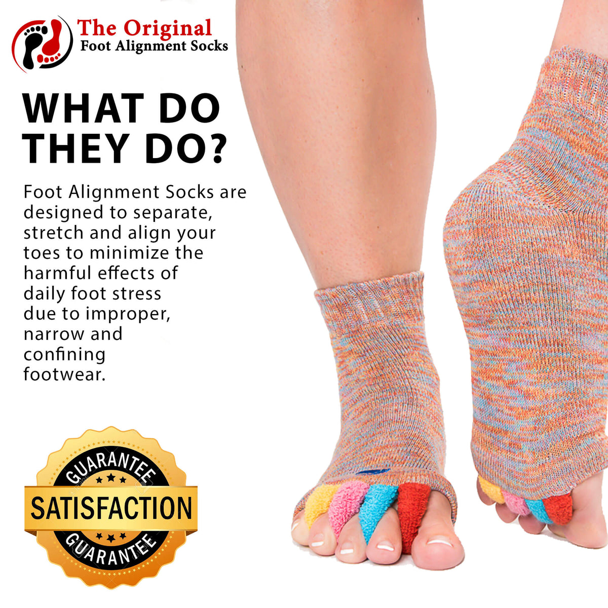 Happy Feet Alignment Sock in Multi Color – Tenni Moc's Shoe Store