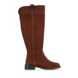 Hervey Knee High Waterproof Suede Boot in Tawny CLOSEOUTS