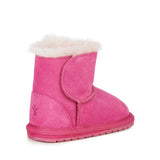 Toddle Sheepskin Baby Boot in Deep Pink