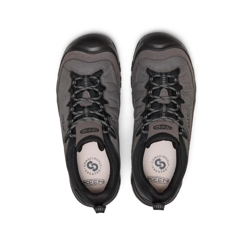 Men's Targhee IV Waterproof Mid Hiker Boot in Magnet/ Black