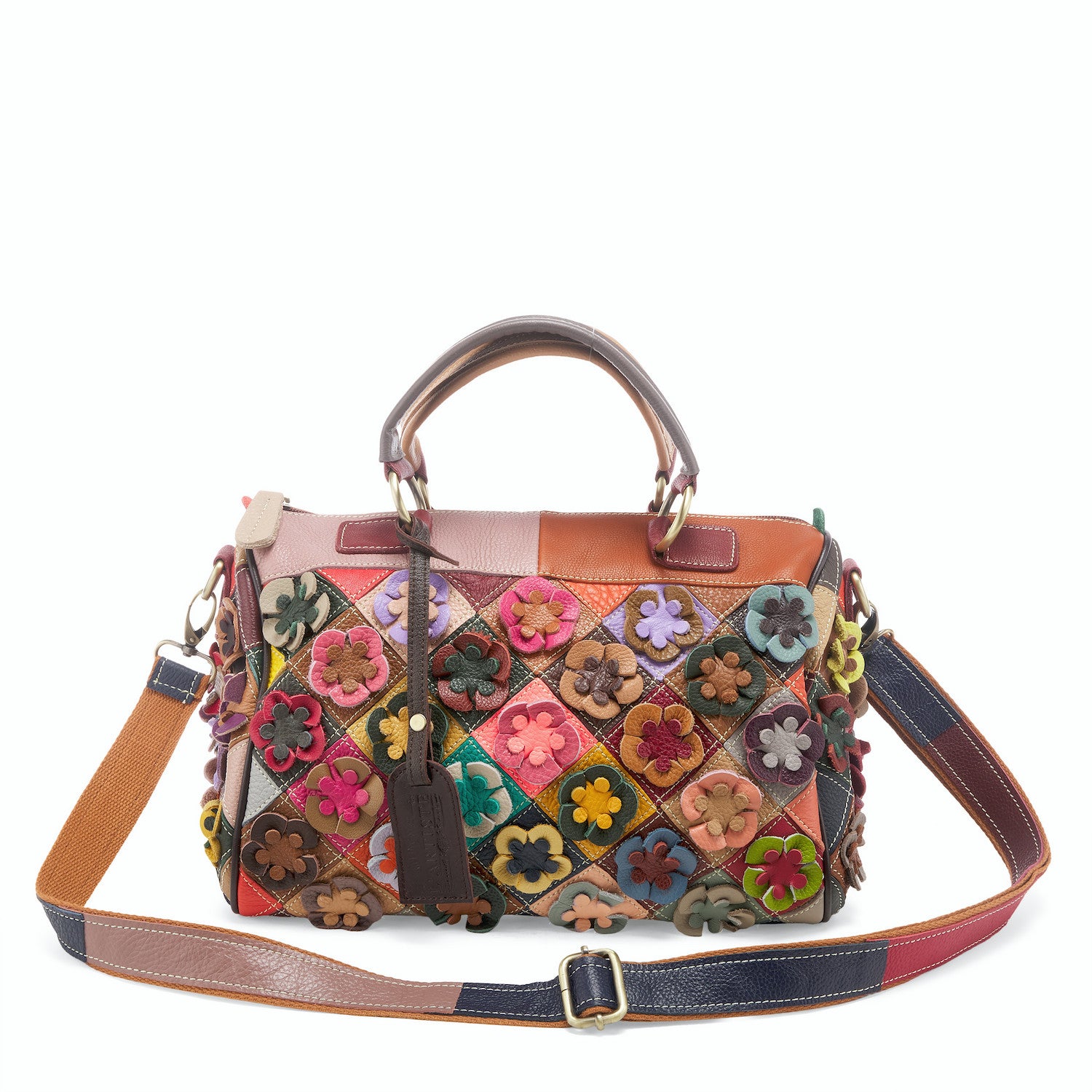 Safarique 3-Dimensional Fantasy Satchell in Rainbow Multi