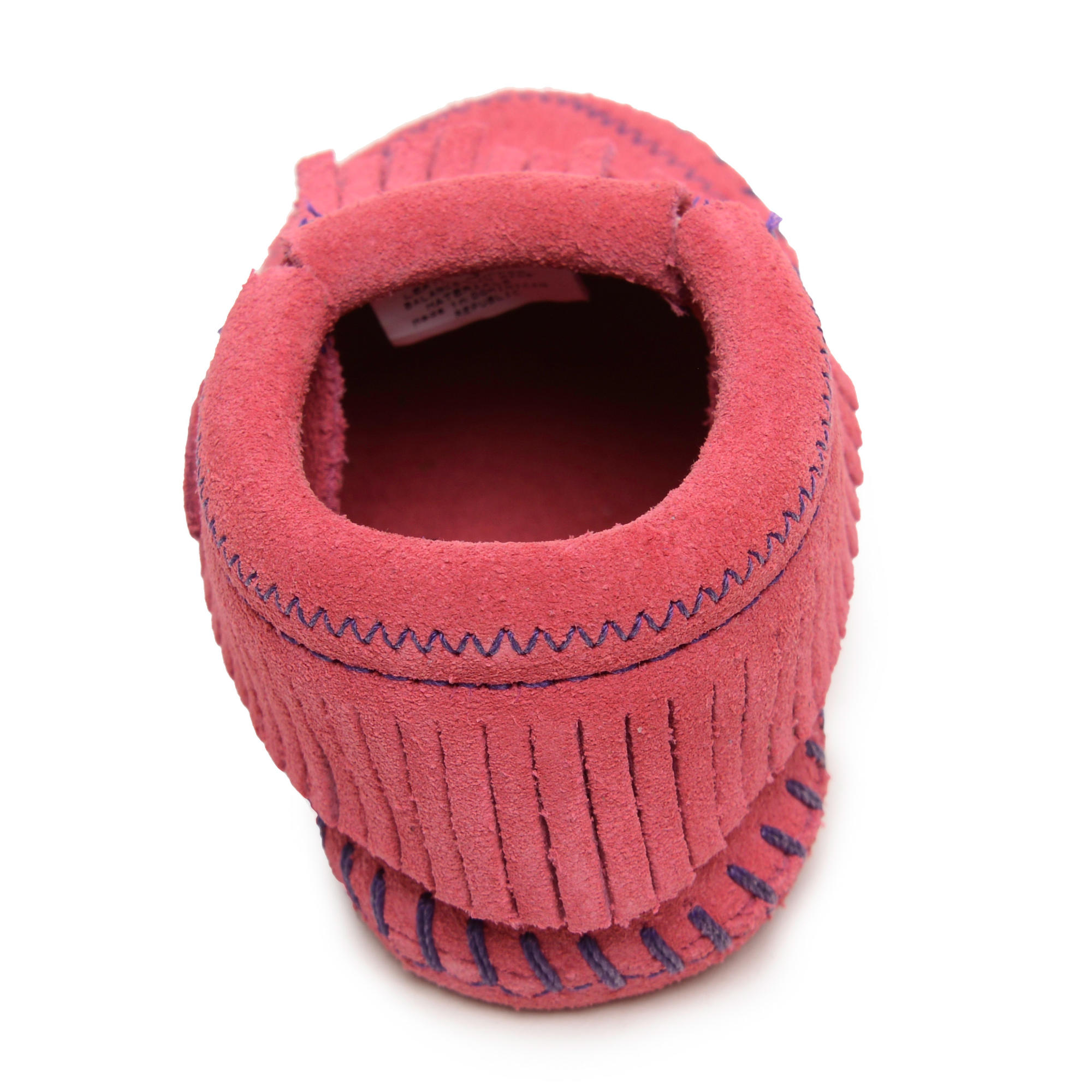 Infant Riley Fringe Bootie in Hot Pink
