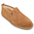 Men's Twin Gore Sheepskin Loafer Moccasin in Golden Tan WIDE