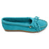 Kilty Hardsole Moccasin in Turquoise