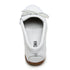 Women's Deerskin Kilty Moccasin in White