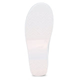 Sonja Backless Translucent Mule in White
