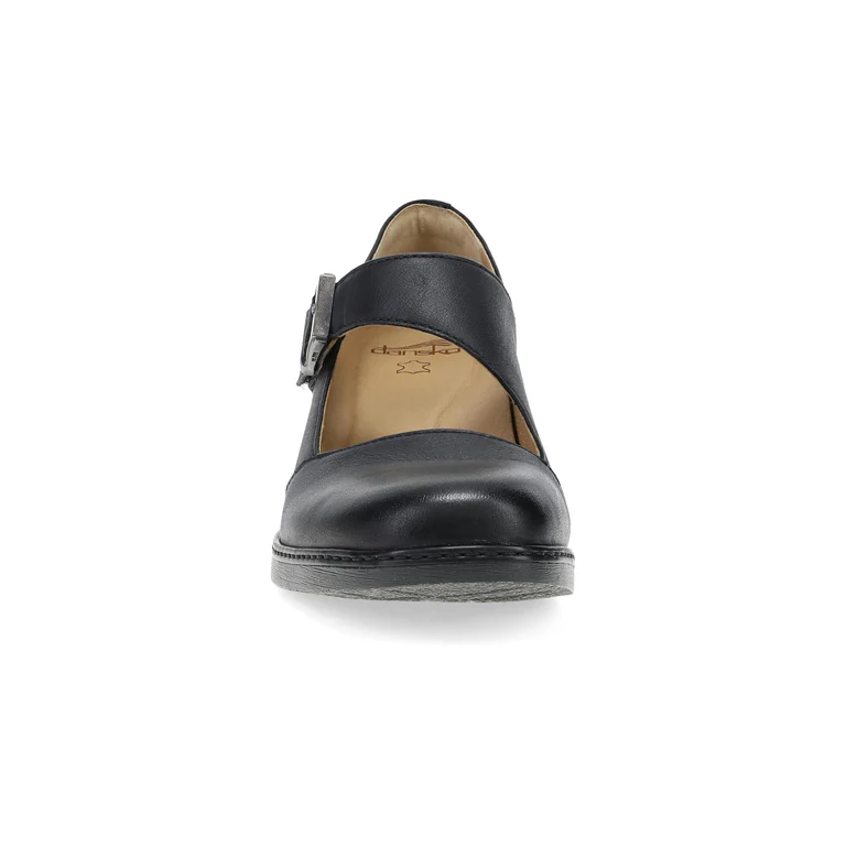 Marigold Leather MaryJane in Black