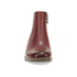 Meryll Sleek Stacked Heel Boot in Sangria
