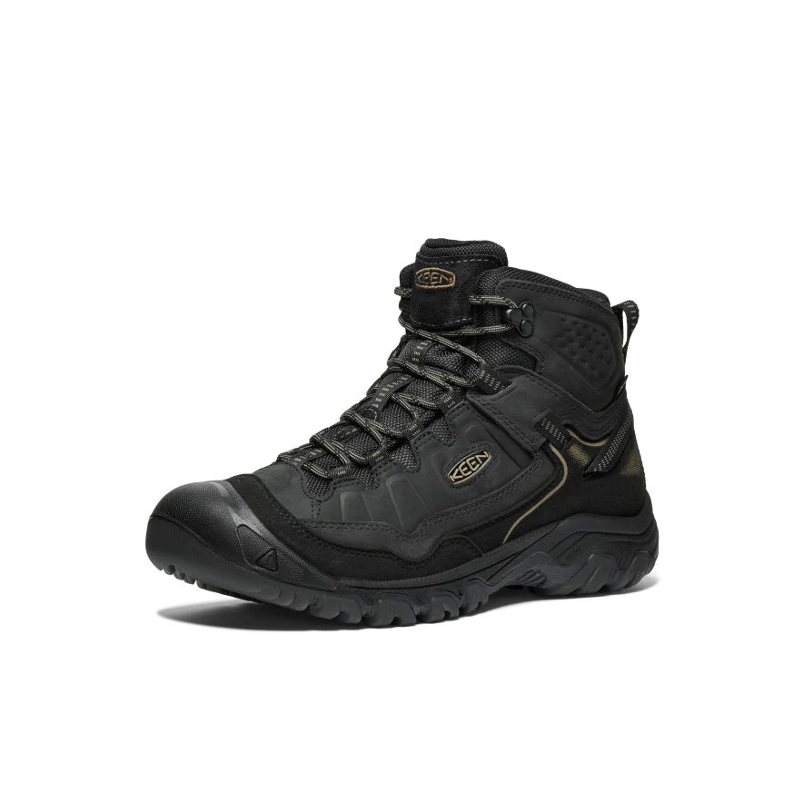 Men's Targhee IV Waterproof Low Cut Hiker in Triple Black