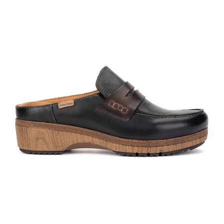 Women's Granada Penny Clog in Black