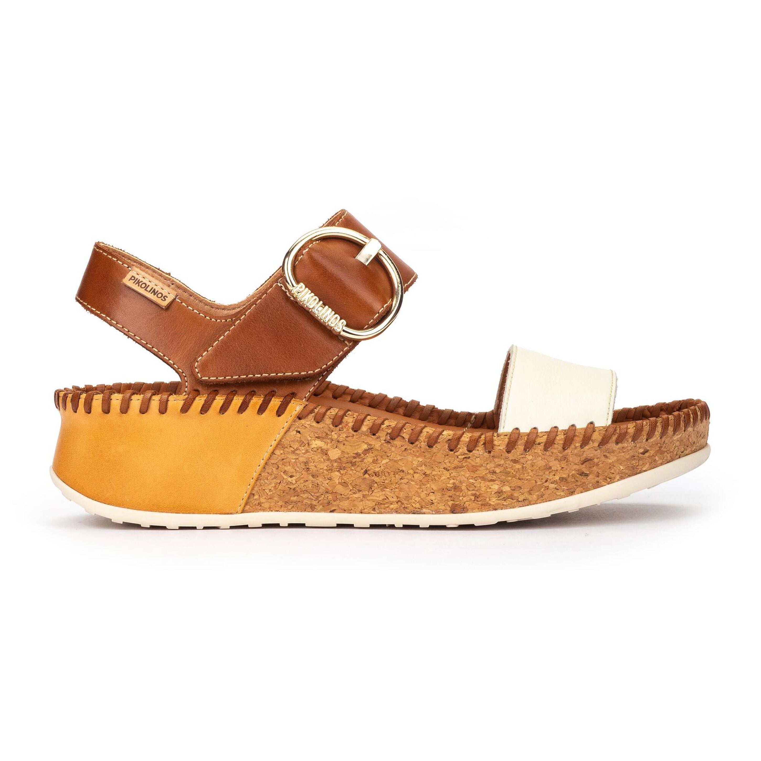 Marina Platform Sandals In Nata