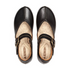 Granada WOW Women's Leather Shoes with hook-and-loop closure in Black