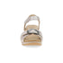 Stella Classic Wedge Sandal in Pearl