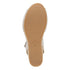 Stella Classic Wedge Sandal in Pearl