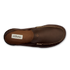 Moloa Men's Leather Slide-On Shoe in Dark Wood and Dark Java