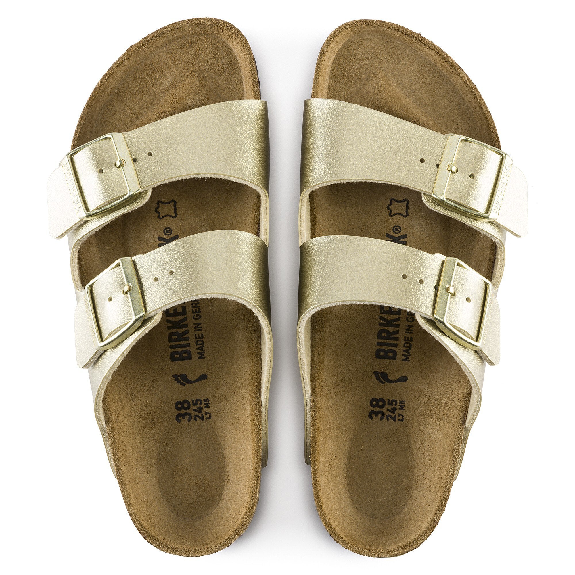 Arizona Birko-flor Classic Footbed in Gold