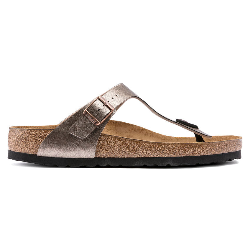 Gizeh Birko-Flor Toe Post Sandal in Graceful Taupe