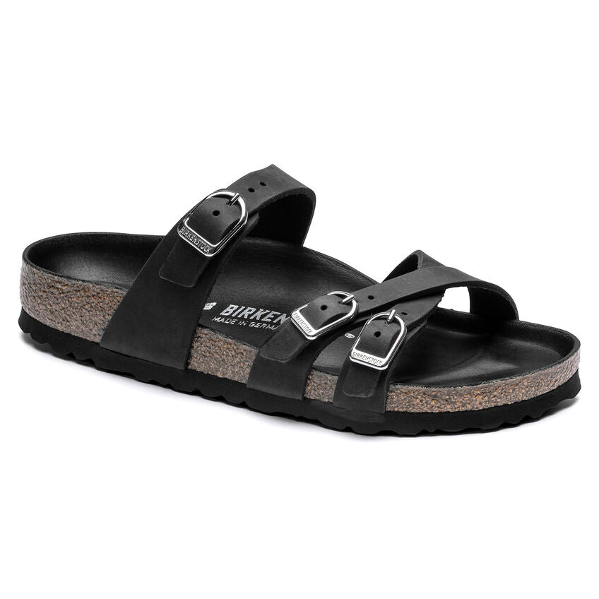 Franca Strappy Sandal in Black CLOSEOUTS