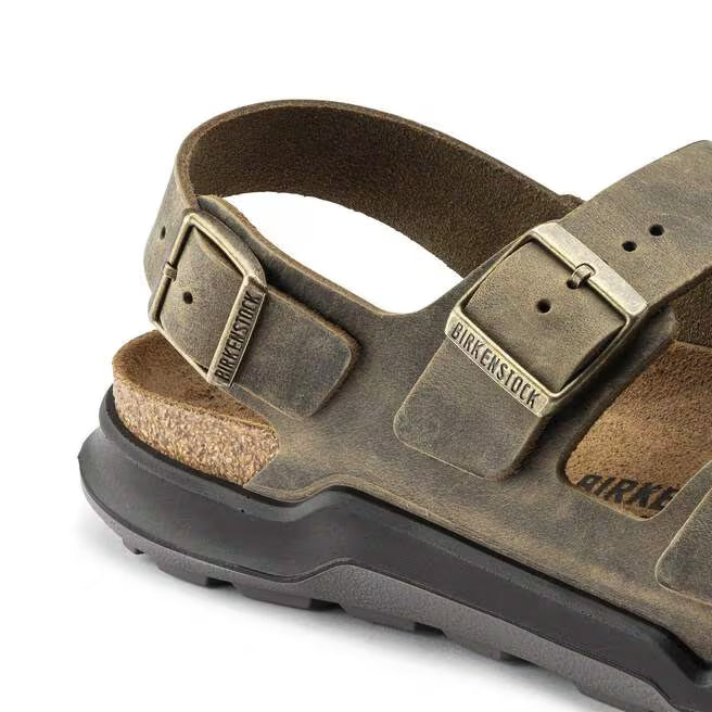 Milano Crosstown Walking Sandal in Faded Khaki