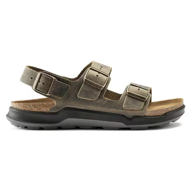 Milano Crosstown Walking Sandal in Faded Khaki