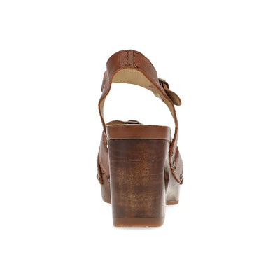Limited Edition Alanna Wooden Walking Wedge in Tan