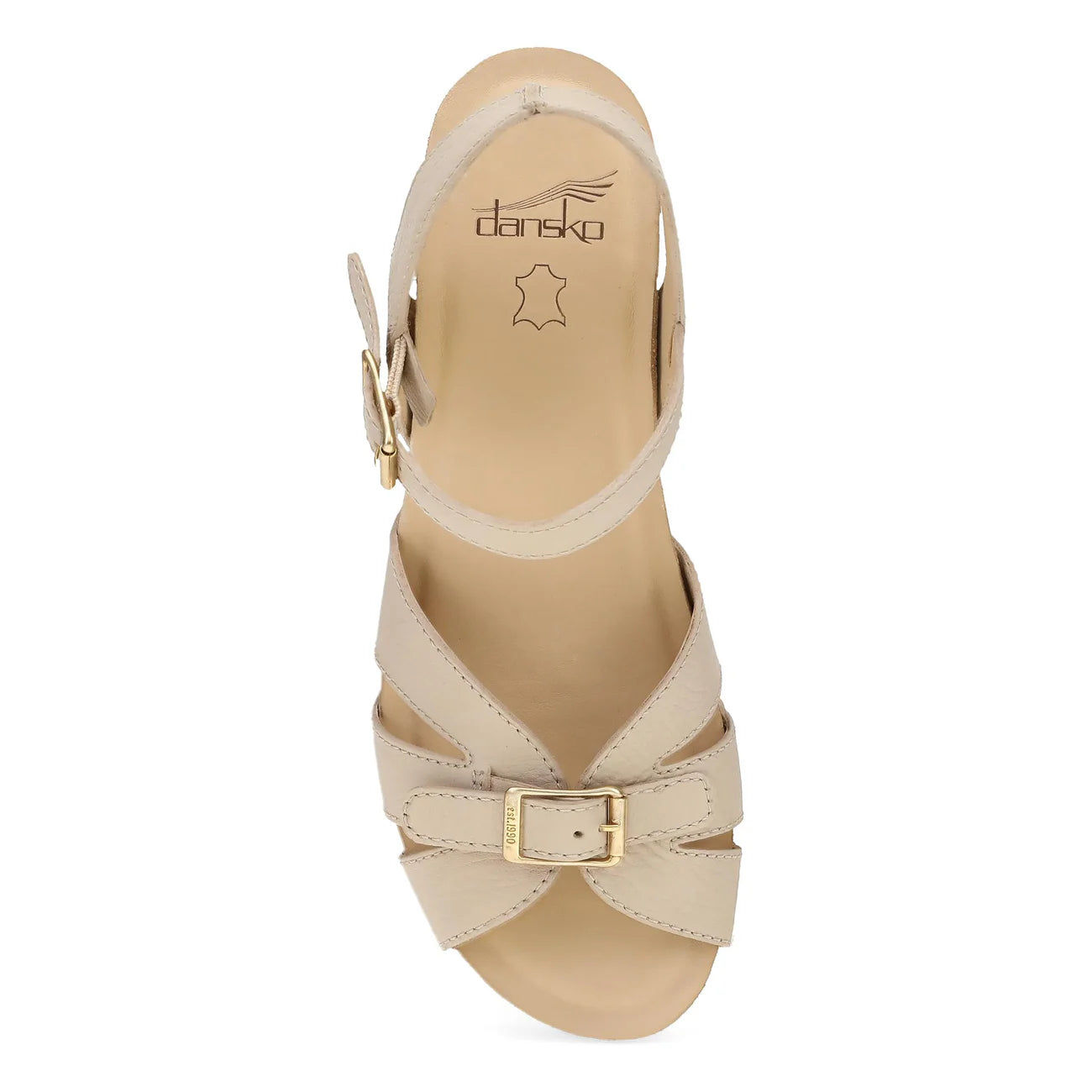 Limited Edition Alanna Wooden Walking Wedge in Vanilla