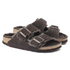 Arizona Shearling Sandal in Mocca