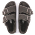 Arizona Shearling Sandal in Mocca