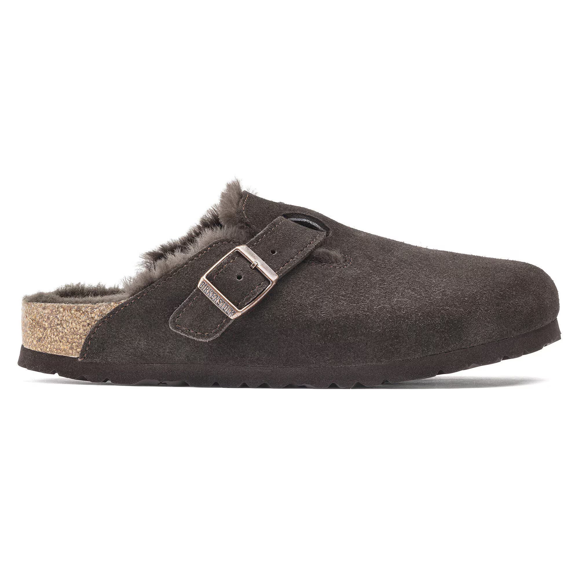 Boston Shearling Mule in Mocca