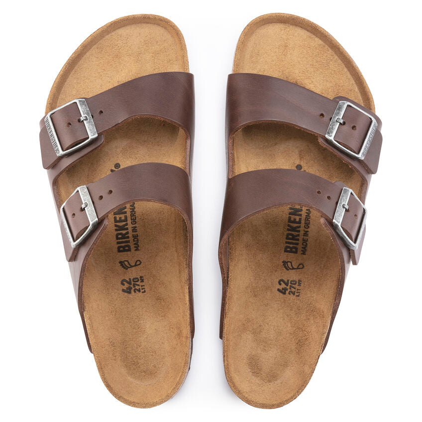 Arizona Grip Classic Footbed Sandal in Vintage Wood Roast CLOSEOUTS