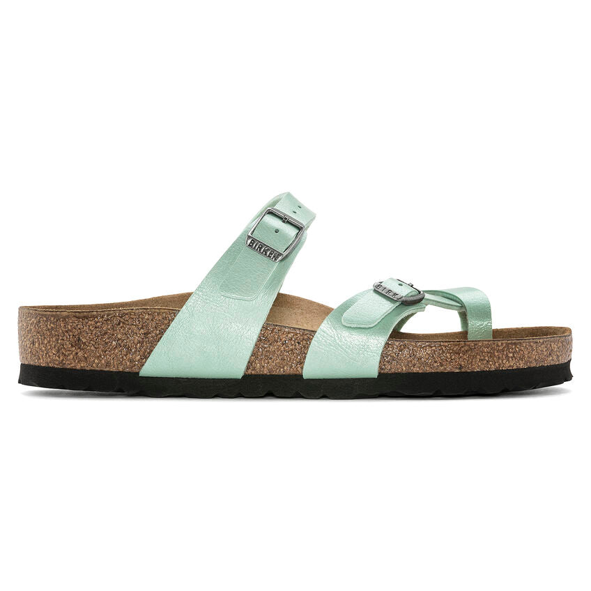 Mayari Birko-Flor Strappy Sandal in Graceful Matcha CLOSEOUTS