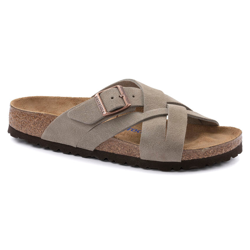 Lugano Woven Slide in Taupe CLOSEOUTS