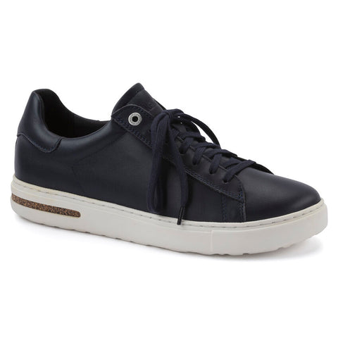 Bend Leather Panel Sneaker in Midnight