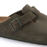Boston Buckle Classic Footbed Mule in Thyme