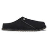 Zermatt Premium Suede Mule Slipper in Black