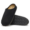 Zermatt Premium Suede Mule Slipper in Black