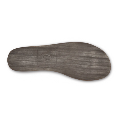 Moloa Men's Premium Leather Slipper in Toffee and Dark Wood