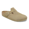 Boston Buckle Classic Footbed Mule in Faded Khaki
