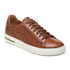 Bend Leather Panel Sneaker in Cognac